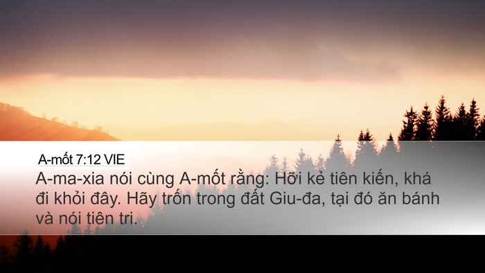 A-mốt 7:12 VIE Bible Verse Image