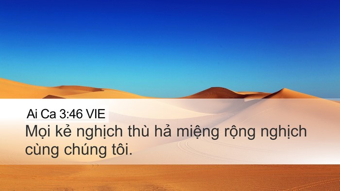 Ai Ca 3:46 VIE Bible Verse Image
