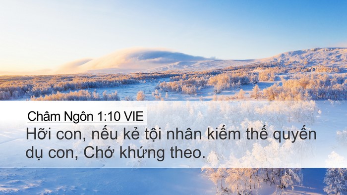 Châm Ngôn 1:10 VIE Bible Verse Image