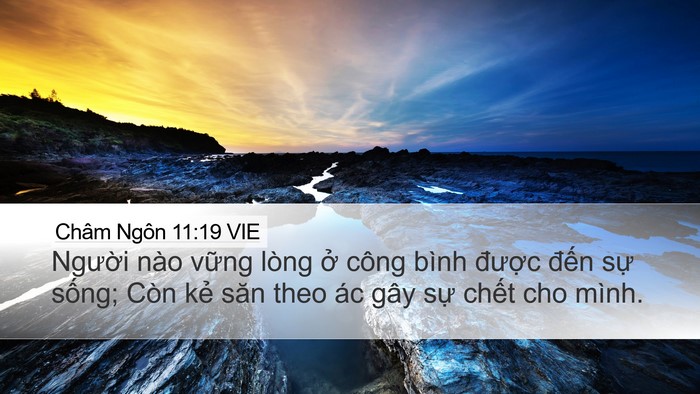 Châm Ngôn 11:19 VIE Bible Verse Image