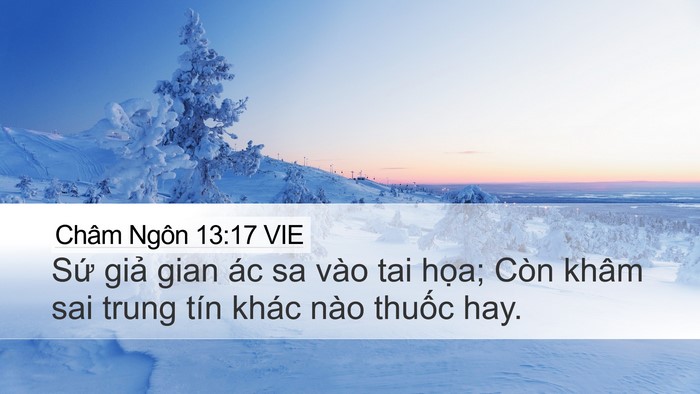 Châm Ngôn 13:17 VIE Bible Verse Image