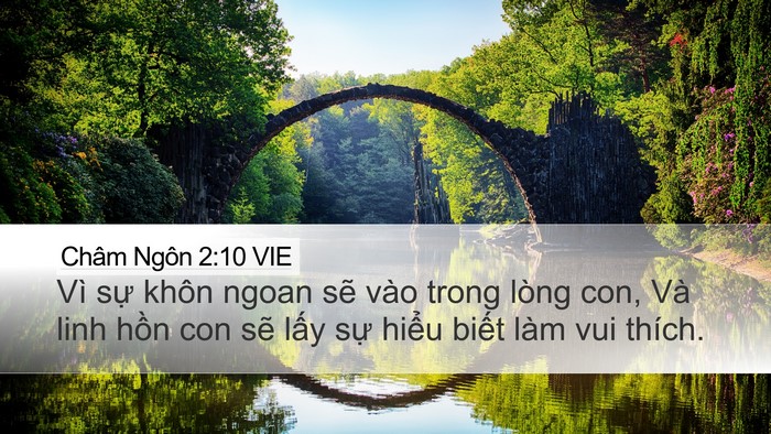 Châm Ngôn 2:10 VIE Bible Verse Image
