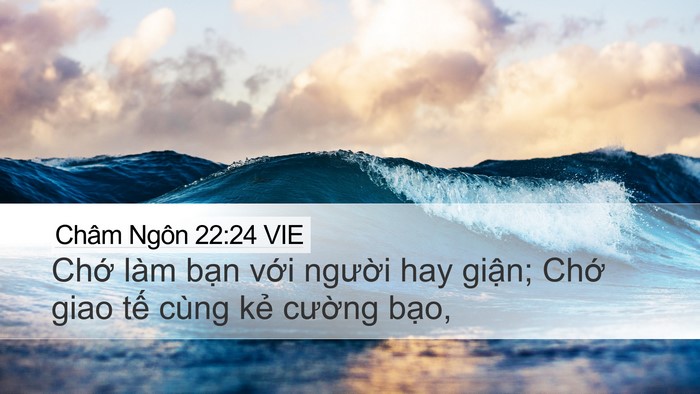Châm Ngôn 22:24 VIE Bible Verse Image
