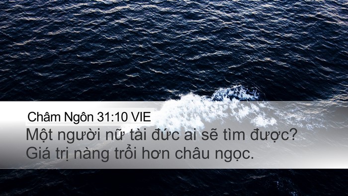 Châm Ngôn 31:10 VIE Bible Verse Image
