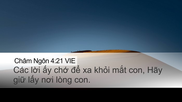 Châm Ngôn 4:21 VIE Bible Verse Image