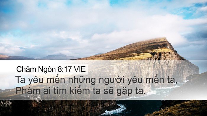 Châm Ngôn 8:17 VIE Bible Verse Image