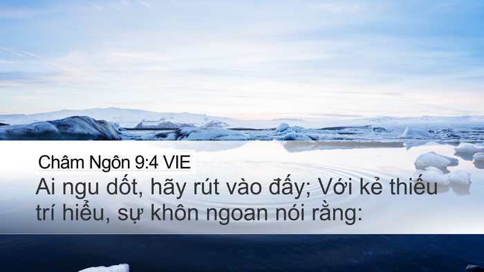 Châm Ngôn 9:4 VIE Bible Verse Image