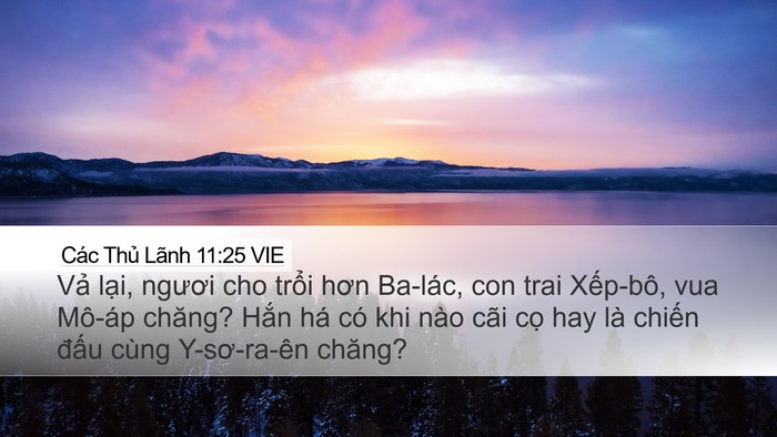 Các Thủ Lãnh 11:25 VIE Bible Verse Image