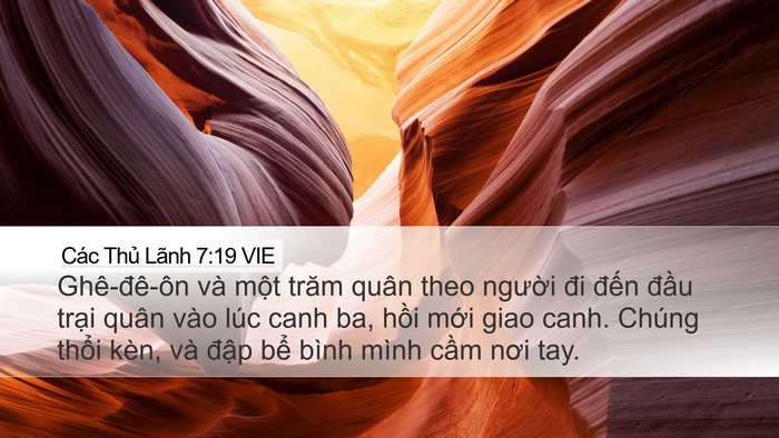 Các Thủ Lãnh 7:19 VIE Bible Verse Image