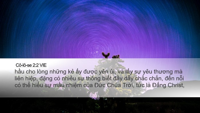 Cô-lô-se 2:2 VIE Bible Verse Image