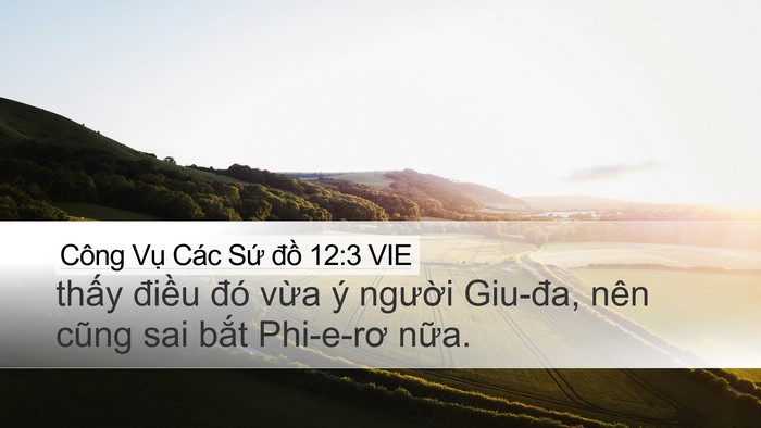 Công Vụ Các Sứ đồ 12:3 VIE Bible Verse Image