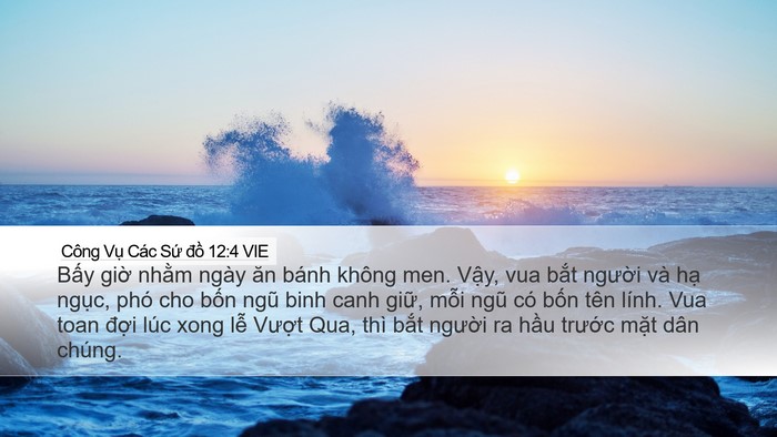 Công Vụ Các Sứ đồ 12:4 VIE Bible Verse Image