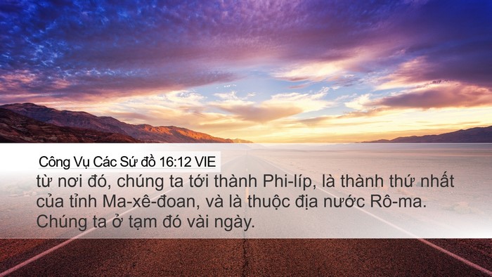 Công Vụ Các Sứ đồ 16:12 VIE Bible Verse Image