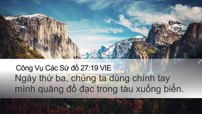 Công Vụ Các Sứ đồ 27:19 VIE Bible Verse Image