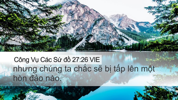 Công Vụ Các Sứ đồ 27:26 VIE Bible Verse Image