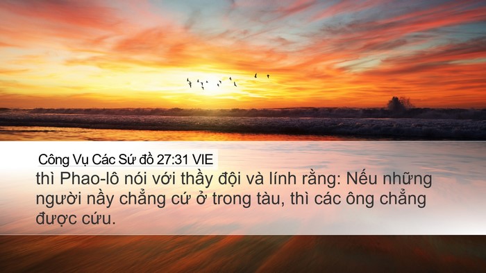 Công Vụ Các Sứ đồ 27:31 VIE Bible Verse Image