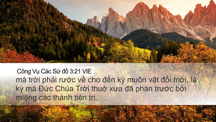 Công Vụ Các Sứ đồ 3:21 VIE Bible Verse Image