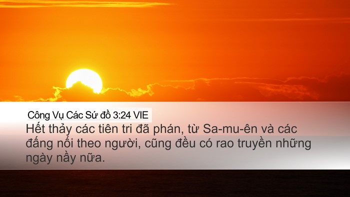 Công Vụ Các Sứ đồ 3:24 VIE Bible Verse Image