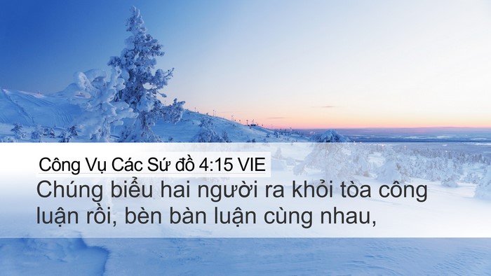 Công Vụ Các Sứ đồ 4:15 VIE Bible Verse Image