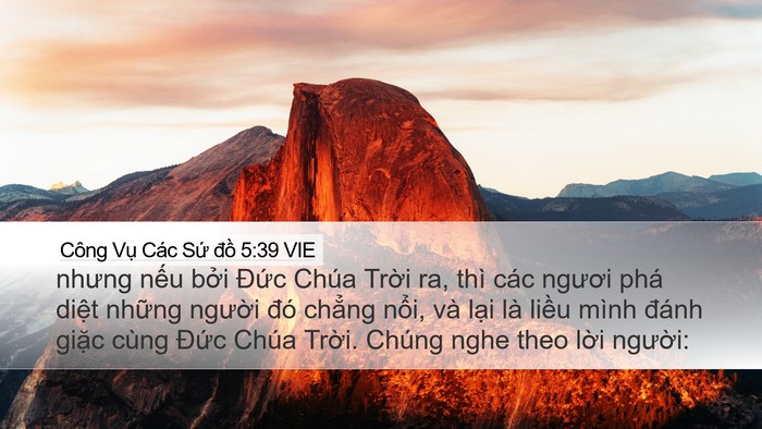 Công Vụ Các Sứ đồ 5:39 VIE Bible Verse Image