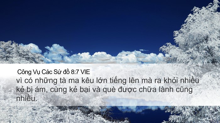 Công Vụ Các Sứ đồ 8:7 VIE Bible Verse Image