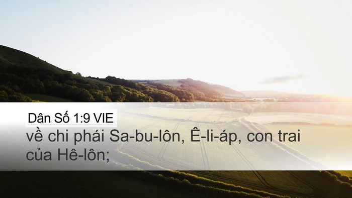 Dân Số 1:9 VIE Bible Verse Image