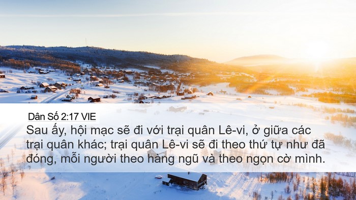 Dân Số 2:17 VIE Bible Verse Image