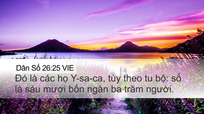 Dân Số 26:25 VIE Bible Verse Image