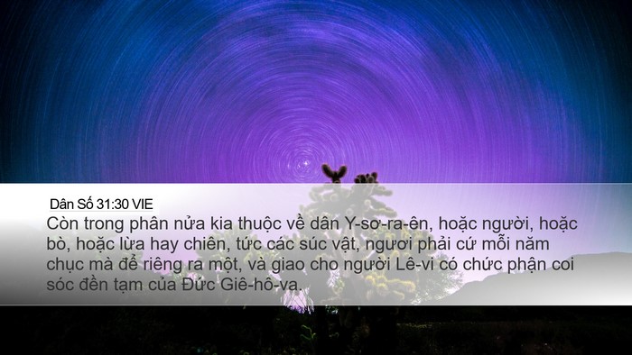 Dân Số 31:30 VIE Bible Verse Image