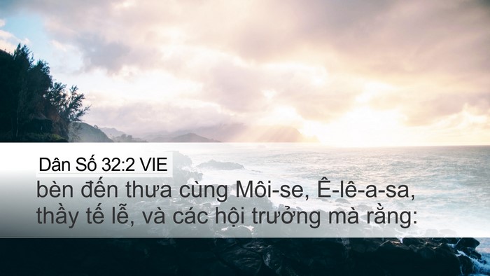 Dân Số 32:2 VIE Bible Verse Image