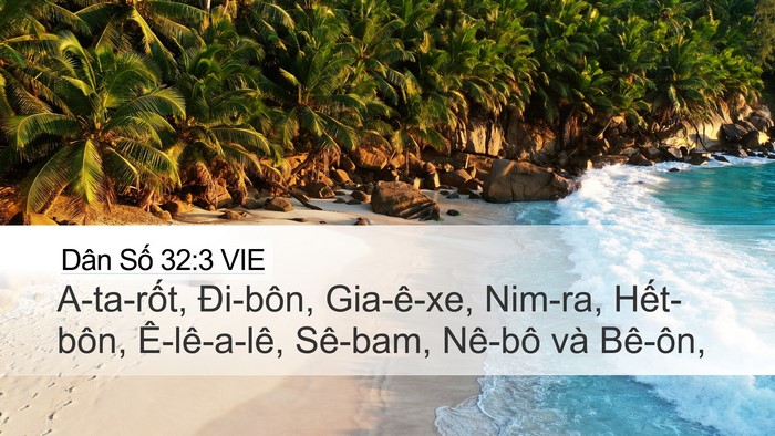 Dân Số 32:3 VIE Bible Verse Image