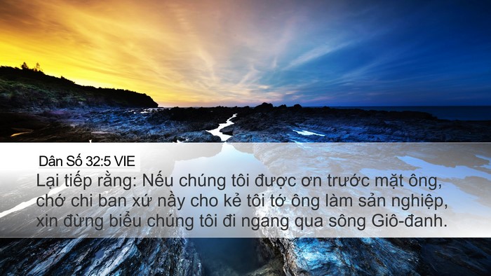 Dân Số 32:5 VIE Bible Verse Image