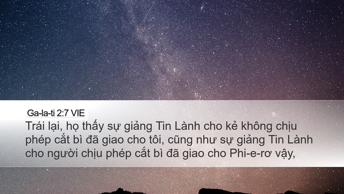 Ga-la-ti 2:7 VIE Bible Verse Image