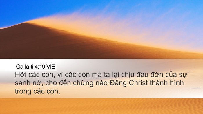 Ga-la-ti 4:19 VIE Bible Verse Image