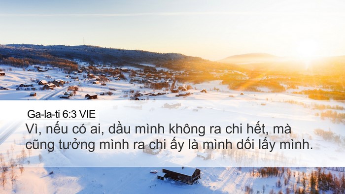 Ga-la-ti 6:3 VIE Bible Verse Image