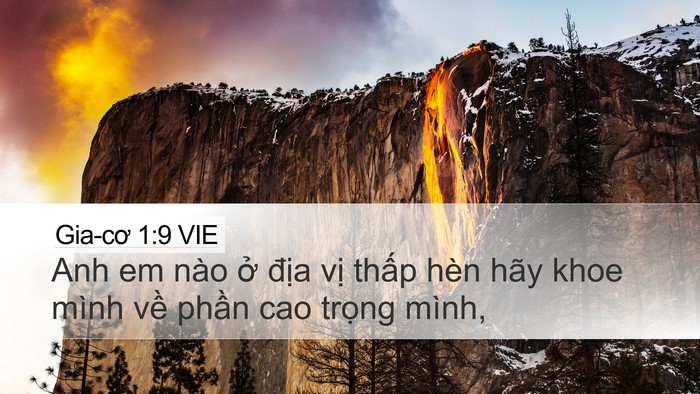 Gia-cơ 1:9 VIE Bible Verse Image