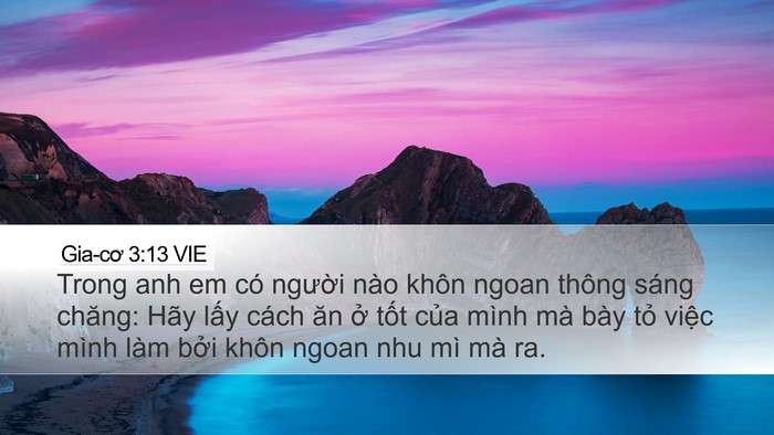 Gia-cơ 3:13 VIE Bible Verse Image