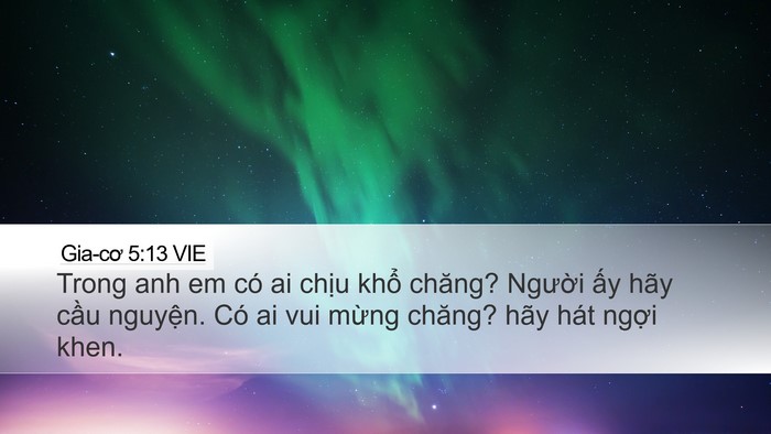 Gia-cơ 5:13 VIE Bible Verse Image