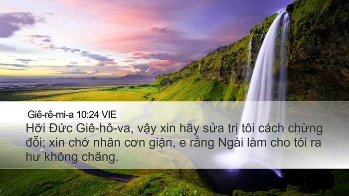 Giê-rê-mi-a 10:24 VIE Bible Verse Image