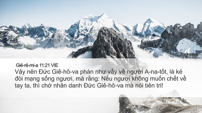 Giê-rê-mi-a 11:21 VIE Bible Verse Image
