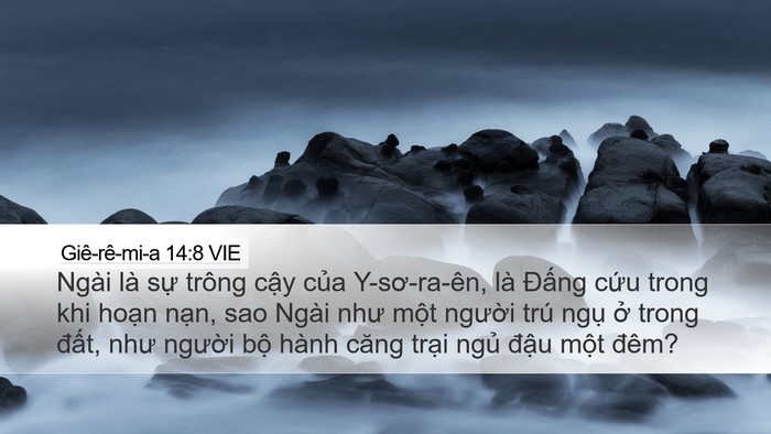 Giê-rê-mi-a 14:8 VIE Bible Verse Image