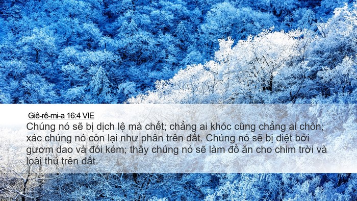 Giê-rê-mi-a 16:4 VIE Bible Verse Image