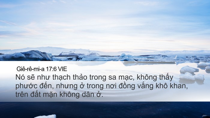 Giê-rê-mi-a 17:6 VIE Bible Verse Image