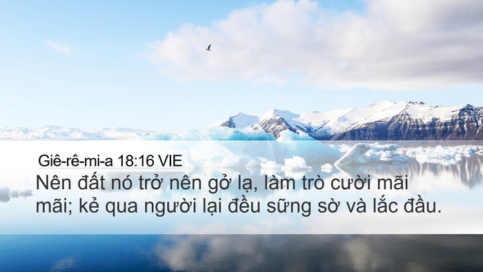 Giê-rê-mi-a 18:16 VIE Bible Verse Image