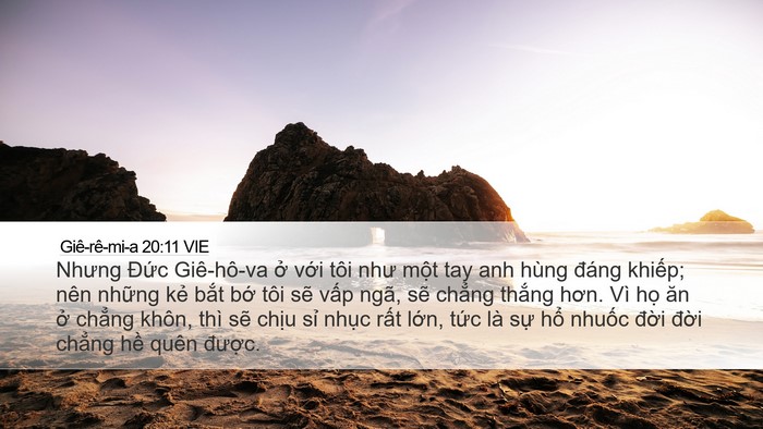 Giê-rê-mi-a 20:11 VIE Bible Verse Image
