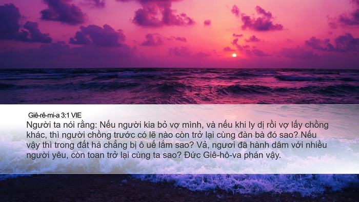 Giê-rê-mi-a 3:1 VIE Bible Verse Image