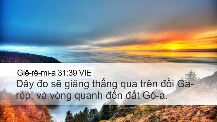Giê-rê-mi-a 31:39 VIE Bible Verse Image