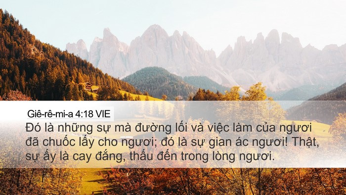 Giê-rê-mi-a 4:18 VIE Bible Verse Image