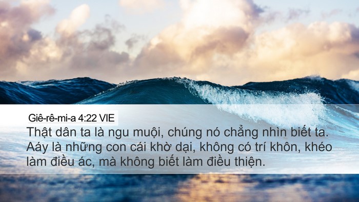Giê-rê-mi-a 4:22 VIE Bible Verse Image