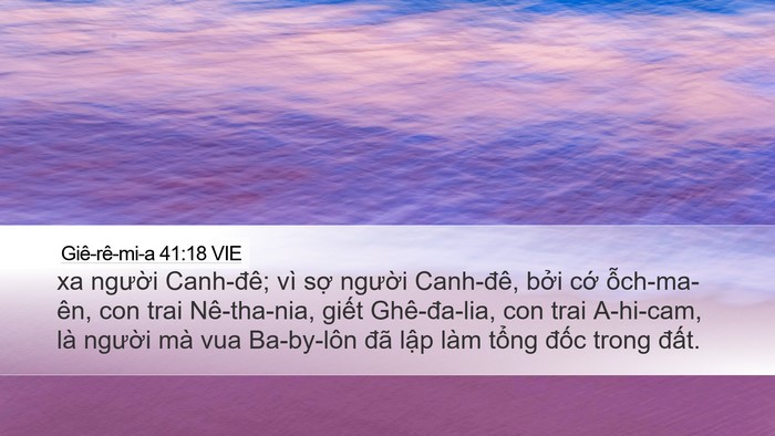 Giê-rê-mi-a 41:18 VIE Bible Verse Image